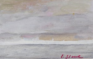 Jerzy Skrebec (1926 Łódź-1995 Gdańsk), Pejzaż nadmorski