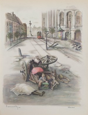 Zdzisław Czermański (1896 Kraków - 1970 Nowy Jork), Warsaw, 1940
