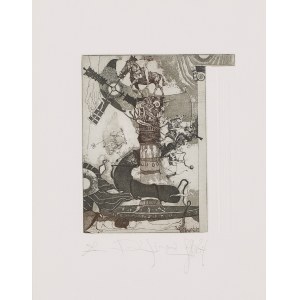 Iwan Rusaczek (XXI w.), Bez tytułu (Exlibris A+GP)