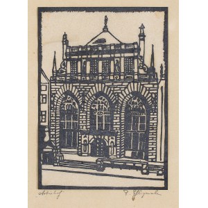 Artist not specified (first half of 20th century), Artus Court in Gdansk