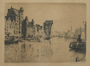 Berthold Hellingrath (1877 Elbląg - 1954 Hannover), Długie Pobrzeże w Gdańsku