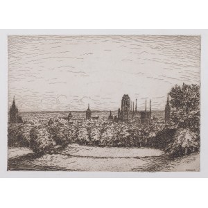 Berthold Hellingrath (1877 Elbląg - 1954 Hanovre), Panorama de Dantzig