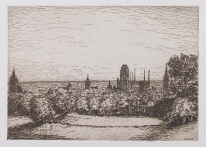 Berthold Hellingrath (1877 Elbląg - 1954 Hannover), Panorama Gdańska