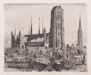 Berthold Hellingrath (1877 Elbląg - 1954 Hannover), Bazylika Mariacka w Gdańsku