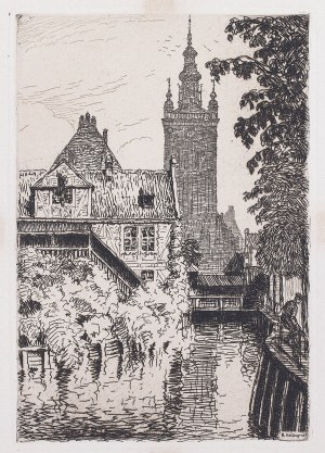 Berthold Hellingrath (1877 Elbląg - 1954 Hannover), Kościół św. Katarzyny w Gdańsku