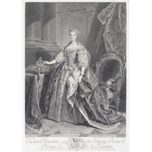 Jacques Chereau, Marie Princesse de Pologne Reine de France et de Navarre