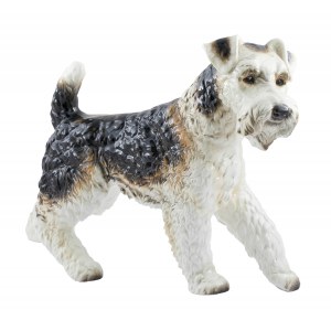 Figure of a terrier, W. Goebel, Germany, l. 1980s.