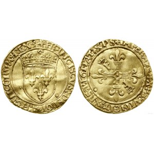 Francúzsko, ecu d'or, bez dátumu, Lyon