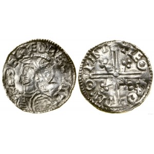 Angleterre, denier à casque, (1003-1009), Winchester, Leofwold minster
