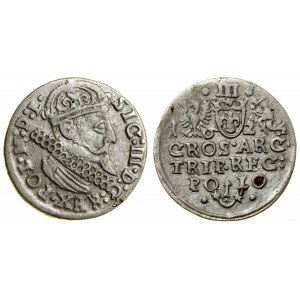 Poland, trojak, 1624, Cracow