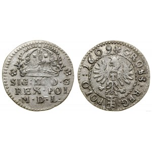 Polska, grosz, 1609, Kraków