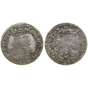 Polska, szóstak, 1661 GBA, Lwów