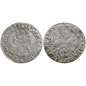 Poland, sixpence, 1662 AC - PT, Lviv