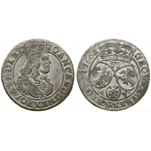 Polen, Sixpence, 1662 AT, Bromberg (Bydgoszcz)