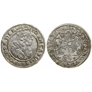 Poland, sixpence, 1666 AT, Kraków