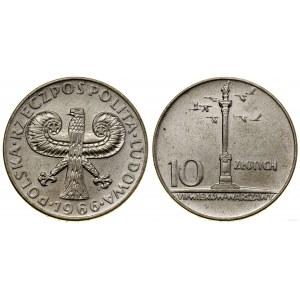Polska, 10 złotych, 1966, Warszawa