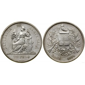 Guatemala, 1 peso, 1894