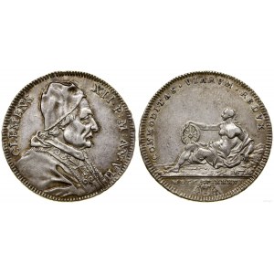 Watykan (Państwo Kościelne), teston, 1736 (VII rok pontyfikatu), Rzym