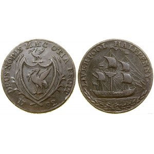Wielka Brytania, token, 1792