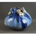 Artistic vase Flowers, Cracow, 1960s, author unknown