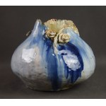 Artistic vase Flowers, Cracow, 1960s, author unknown