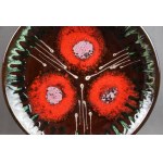Ceramic platter, author unknown, 1960s.