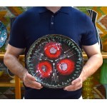 Ceramic platter, author unknown, 1960s.