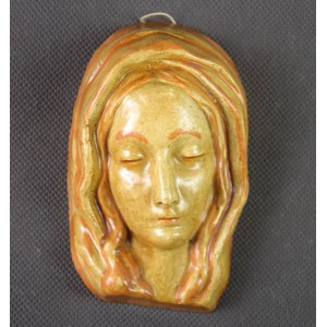 Mask Head of a woman for actress Maria Malicka, M. KRÓLIKIEWICZ, Krakow