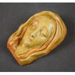 Mask Head of a woman for actress Maria Malicka, M. KRÓLIKIEWICZ, Krakow