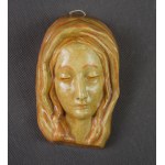 Mask Head of a woman for actress Maria Malicka, M. KRÓLIKIEWICZ, Krakow