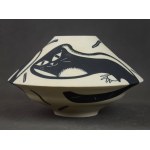 Vase Cats, Helena and Lech GRZEŚKIEWICZ, Warsaw, 1960 Unique