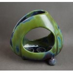 Candle holder, Stanislaw TWORZYDŁO, Warsaw, 1960s. Unique