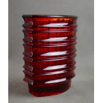 Optical Vase, Jan Sylwester DROST, Ząbkowice Steelworks, 1970s.