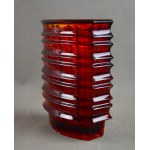 Optical Vase, Jan Sylwester DROST, Ząbkowice Steelworks, 1970s.