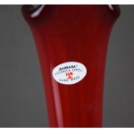 Vase, dit Piszczel, Zbigniew HORBOWY, Huta Barbara, hauteur 66,5 cm.