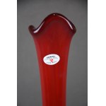 Vase, dit Piszczel, Zbigniew HORBOWY, Huta Barbara, hauteur 66,5 cm.