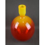 Cylinder from the Alice set, Zbigniew HORBOWY, Sudety Steelworks, 1970s. (red and yellow)