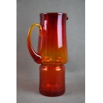 Jug (red), Zbigniew HORBOWY, Huta Barbara, 1970s.