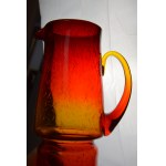 Jug (red), Zbigniew HORBOWY, Huta Barbara, 1970s.
