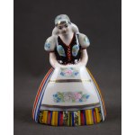 Magdusia figurine, Ćmielów, 1960s.