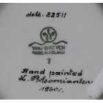 Ashtray/patera, Ludmila POKORNIANKA, 1960 Walbrzych;