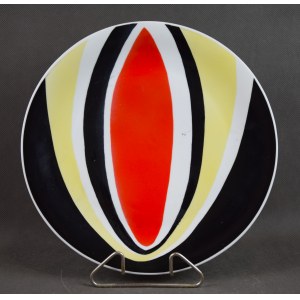 Patera Komposition S-233, Hanna MODRZEWSKA-NOWOSIELSKA, 1960er Jahre. Einzigartig