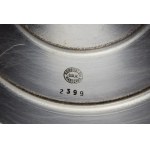 Art Deco double platter, Leon SZACSZNAJDER, Norblin, Warsaw, 1930s.