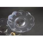 Art Deco double platter, Leon SZACSZNAJDER, Norblin, Warsaw, 1930s.