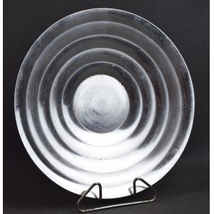 Patera Art Deco w stylu Julii KEILOWEJ, Fraget, Warszawa, plater, lata 30-te.