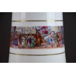 Art Deco Quo vadis vase, Ćmielów, 1930s.