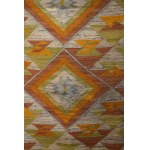 Art Deco kilim, Wanda SAKOWSKA-WANKE, ŁAD cooperative Warsaw, 1930s. Museum-quality!