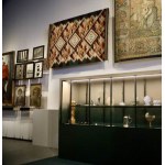 Art Deco kilim, Wanda SAKOWSKA-WANKE, ŁAD cooperative Warsaw, 1930s. Museum-quality!
