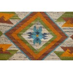 Art Deco kilim, Wanda SAKOWSKA-WANKE, ŁAD cooperative Warsaw, 1930s. Museum-quality!