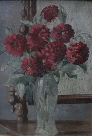 Mieczysław Filipkiewicz (1891-1951), Kwiaty w wazonie